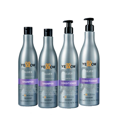 Silver Yellow 2 Shampoo de 500ml y 2 Acondicionador de 500ml - comprar online