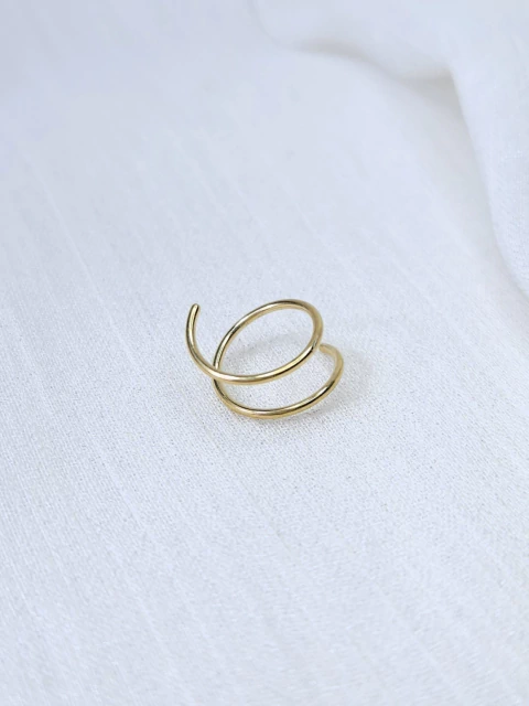 Sin fin doble dorado