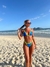 Bikini Brasil (Azul con verde) - comprar online