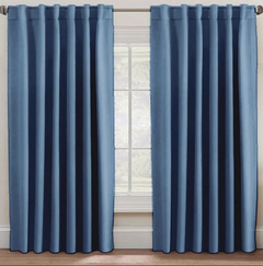 Cortina de ambiente - Black out Azul aero