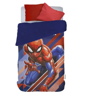 Frazada con corderito Spiderman 1 1/2plz Piñata