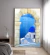 Quadro - Portal Mar Azul - Santorini - Grécia