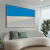 Quadro Horizontal - Lençóis Maranhenses - Silêncio em Azul & Branco - LMS01 - comprar online