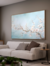 Quadro Horizontal Árvore branca AB2
