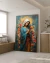 Quadro Vertical - Nossa Senhora em flores - NSF - 01 na internet