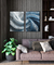 Quadro Duplo - Linho Azul - LA1 - comprar online