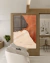 Quadro Vertical - Abstrato Camadas em Tons - ACT 01