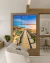 Quadro Vertical - Escada Mar Algarve - EM1
