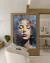 Quadro Vertical - Mulher - Beleza em cores- MBC01