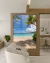 Quadro Portal Praia Azul - PP - comprar online