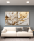 Quadro Duplo - Abstrato Dourado - AD3