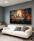 Quadro Santa Ceia Tons Escuro - SC- 2 - comprar online