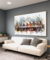 Quadro Santa Ceia Tons Claro - SC- 5 - comprar online
