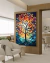 Quadro Vertical - Árvore Colorida - AC - comprar online