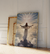 Quadro Abstrato Jesus Orando - AJ6