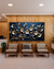 Quadros Trio Ramo Flores Gold FG01 - comprar online