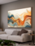 Quadro Horizontal abstrato Ondas ABH2