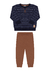 Conjunto moletom marinho action