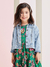 Jaqueta Jeans com Recortes Momi na internet