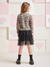Blusa de tule de tigre - comprar online