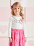 Conjunto blusa e saia pérola