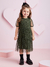 Vestido Tule Poa Flocado Momi