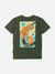 T-SHIRT YOUCCIE VERDE MILITAR - muvile