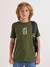 T-SHIRT YOUCCIE VERDE MILITAR