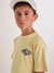 T-SHIRT YOUCCIE AMARELO MANTEIGA
