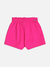 Shorts de moletom com strass pink magenta - comprar online