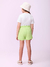 Conjunto blusa pérola com shorts - comprar online