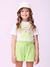 Conjunto blusa pérola com shorts na internet