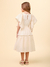 VESTIDO COM BABADO E SIANINHA na internet