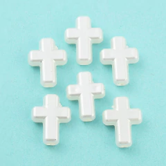 CUENTAS CRUCES BLANCAS X 10 GR X 25 UNI - tienda online