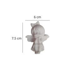 KIT PINTURA DIAMANTE MINI MUÑECO 3D ANGEL NIÑA 7,5 X 6 CM - comprar online
