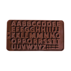 MOLDE LETRAS ABC ABECEDARIO DOBLE