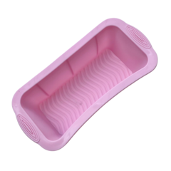 MOLDE SILICONA RECTANGULAR BUDINERA - PUNTAS REDONDAS