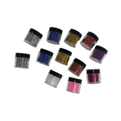 SET 12 PIGMENTOS GLITTER