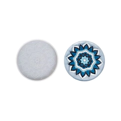 MOLDE SILICONA POSAVASO MANDALA