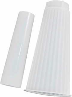 MOLDE DE SILICONA FLORERO RAYADO + VELA LISA 2 EN 1 - tienda online