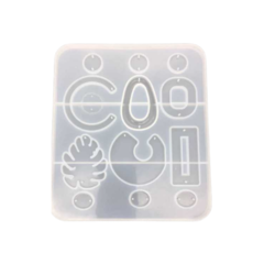 MOLDE SILICONA PLANCHA AROS - MODELO 5
