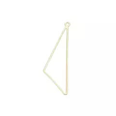 DIJE TRIANGULO MAX - COLOR ORO (INDIVIDUAL)