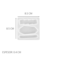 MOLDE PLANCHA 3 HEBILLA - MODELO 3 - comprar online