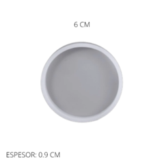MOLDE SILICONA CIRCULO MINI X 6CM - comprar online