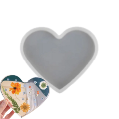 MOLDE SILICONA BANDEJA CORAZÓN MAX