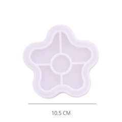 MOLDE SILICONA POSAVASOS FLOR - comprar online