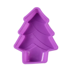 MOLDE SILICONA ARBOL PINO MULTICOLOR REPOSTERIA 12,5 X 9,5 CM - Doctor Obra Flores