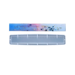 MOLDE SILICONA REGLA UTIL ESCOLAR 20CM