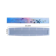 MOLDE SILICONA REGLA UTIL ESCOLAR 20CM - comprar online