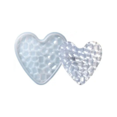 MOLDE SILICONA CORAZON DIAMANTE
